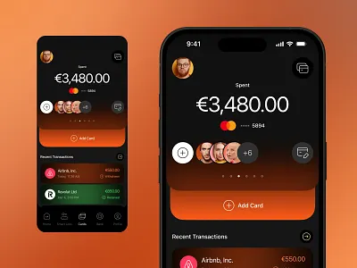 Finance Mobile App — Digital Wallet UI app development app ui banking app design agency digital wallet finance app fintech app fintech ui ios app design mobile app design mobile banking mobile product app money app payment app product design saas product spending tracker startup app ui ux design wallet app