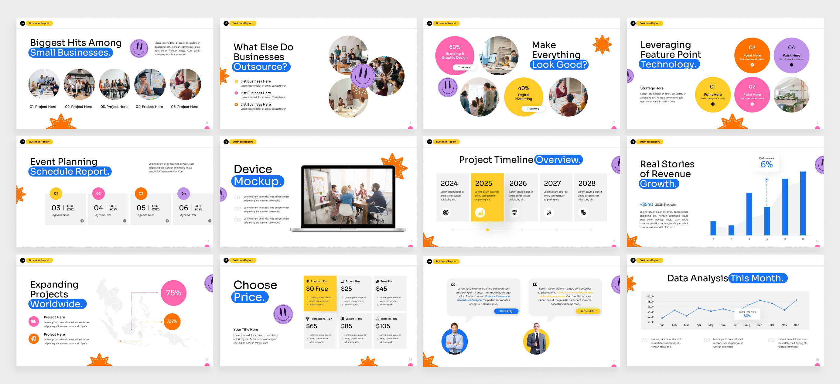 Example of Pitch Deck / Presentation Design