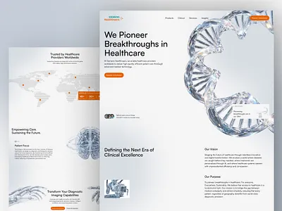 SH – Health Technology Corporate About Page Website UI UX Design about page clean company profile corporate corporate website health website healthcare landing page luxury minimalist website modern website product design professional website ui web design web ui website website design wellness wellness website
