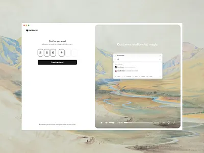 Confirm your email — Untitled UI 2fa email confirmation verification code web design