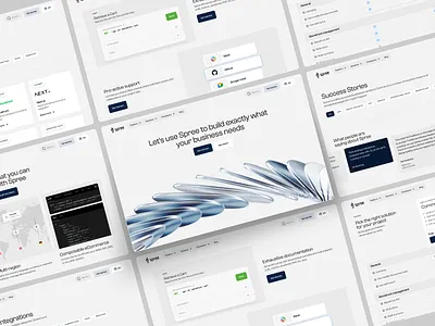 Spree — Design System b2b design design system design thinking ecommerce open source ui ui design user experience user experience design user interface user interface design ux ux architecture ux design web design