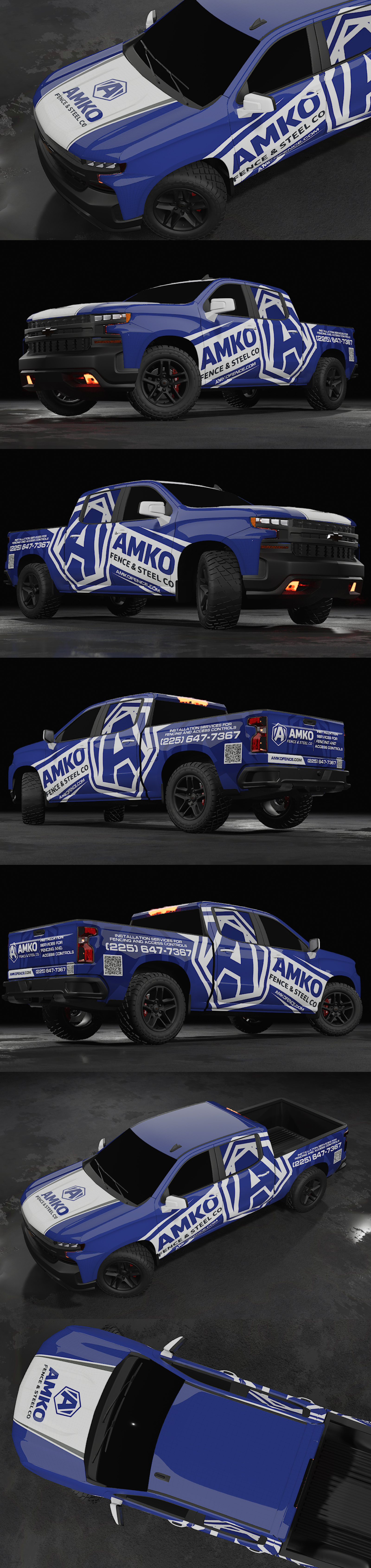 AMKO FENCE & STEEL CO I Truck Wrap creative wrap innovative wrap truck wrap vehicle wrap wrap