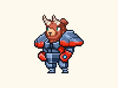 Platform Character 02 charcter design illustration pixel art