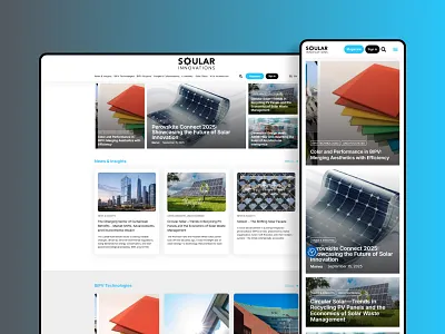 Soular Innovations - WordPress | Shailesh Baldaniya bootstrap css branding css design illustration javascript jquery ui website wordpress