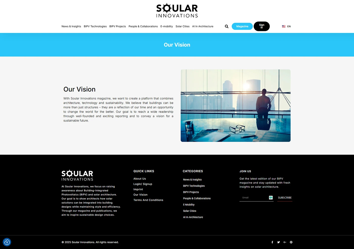 Soular Innovations - WordPress | Shailesh Baldaniya