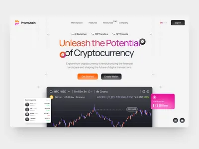 UI-UX for Blockchain design interface platform product service startup ui uiux ux web website