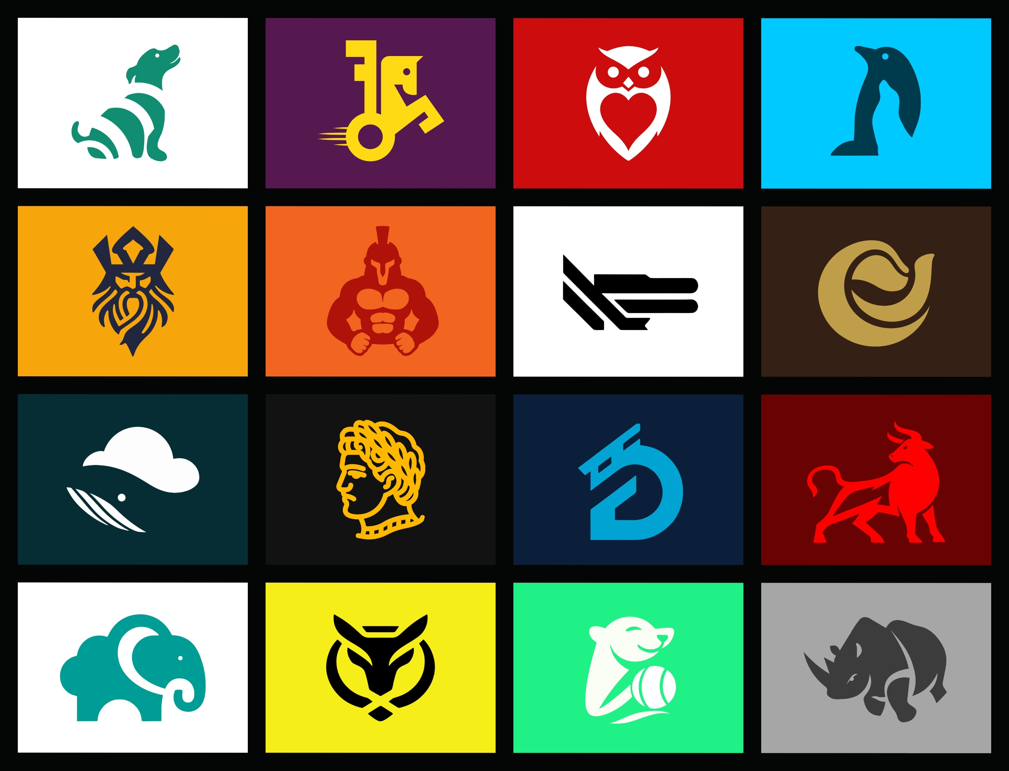 Logo Design Collection For Sale - 2026 abstract animal brand branding catchy creative design graphic design illustration logo logo design memorable minimal minimalist minimalist logo modern negative negative space unique vector