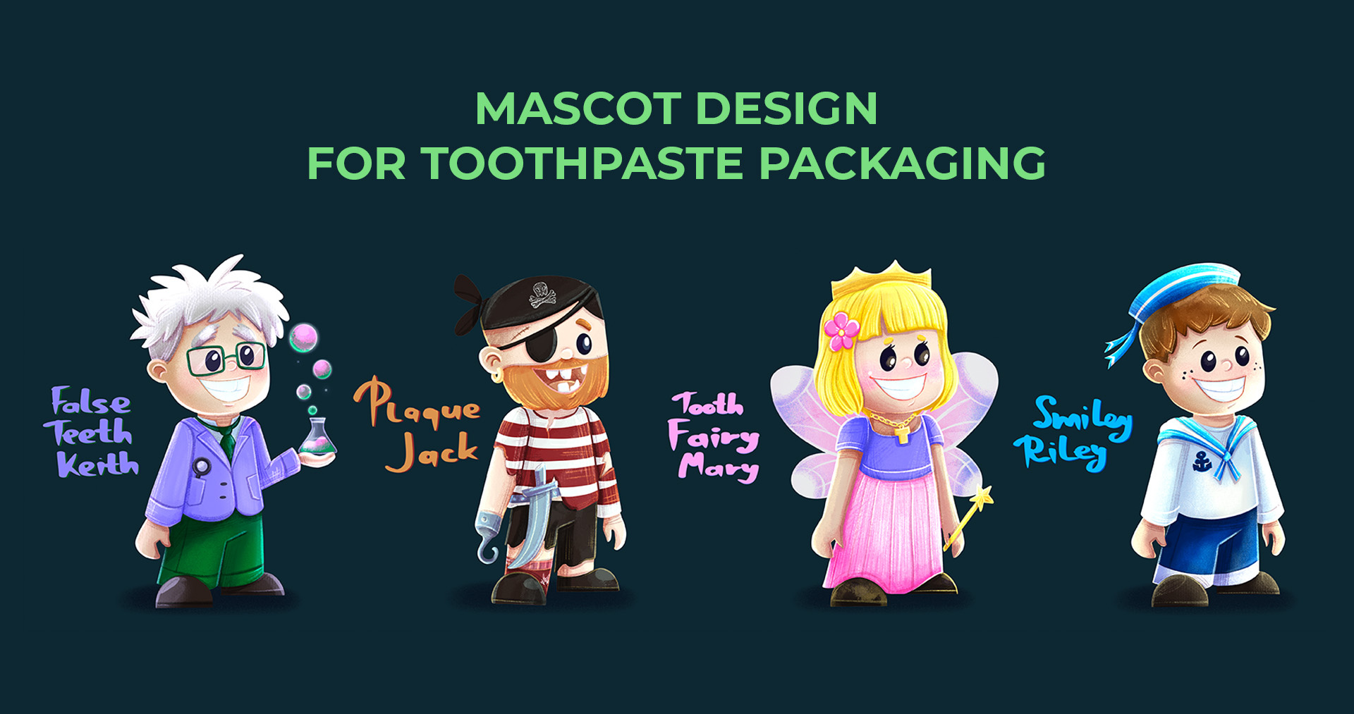 Example of Character Design/ Brand Mascot