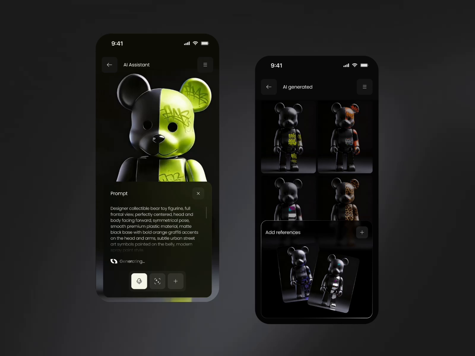 AI 3D Model Generation - Mobile App