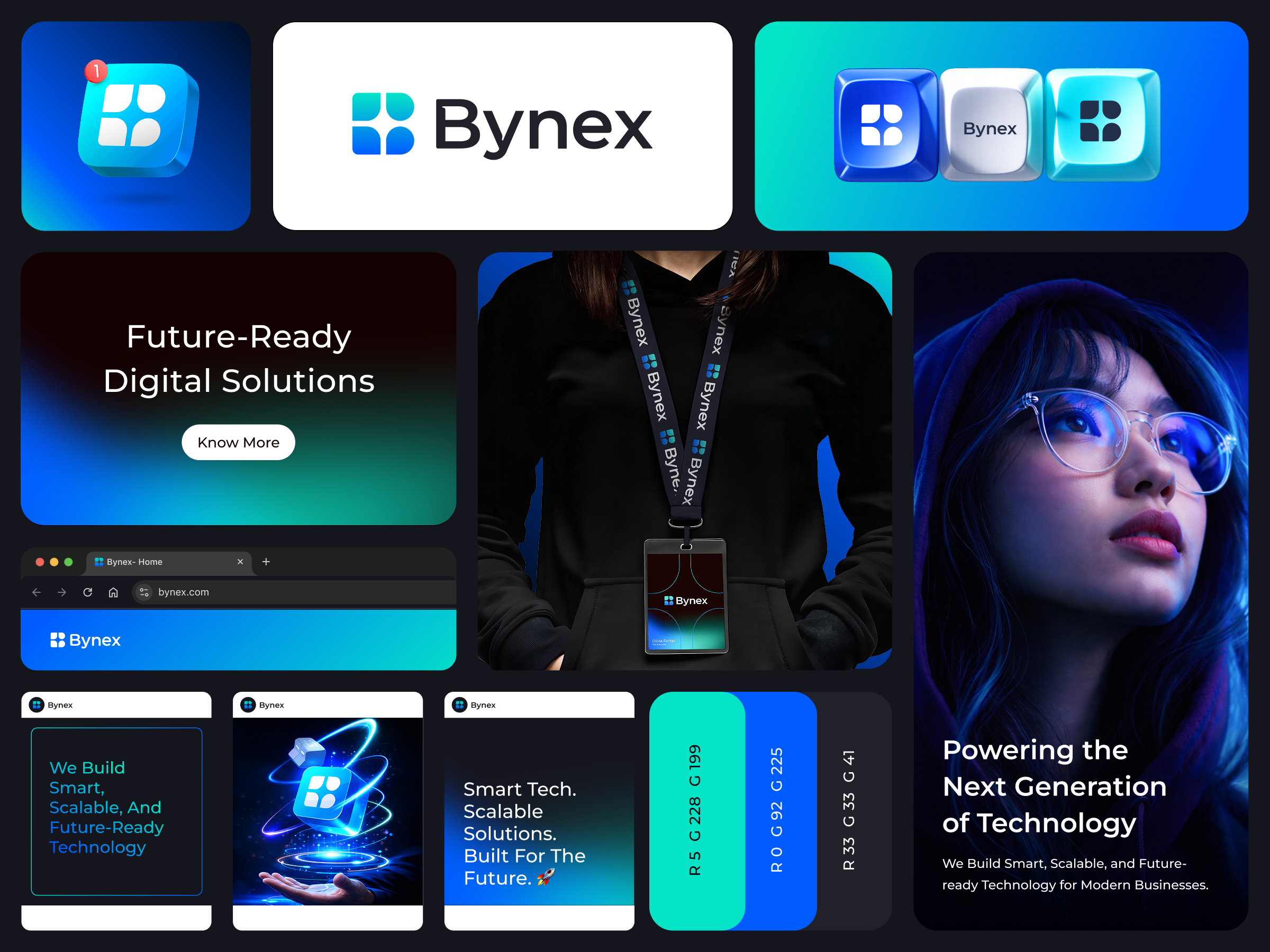 Example of Creative Brand Identity And Logo Design