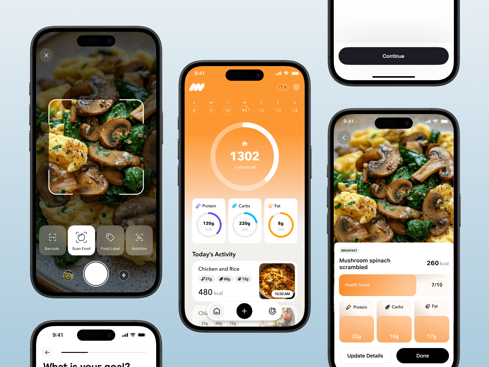 Metria app - AI-powered
