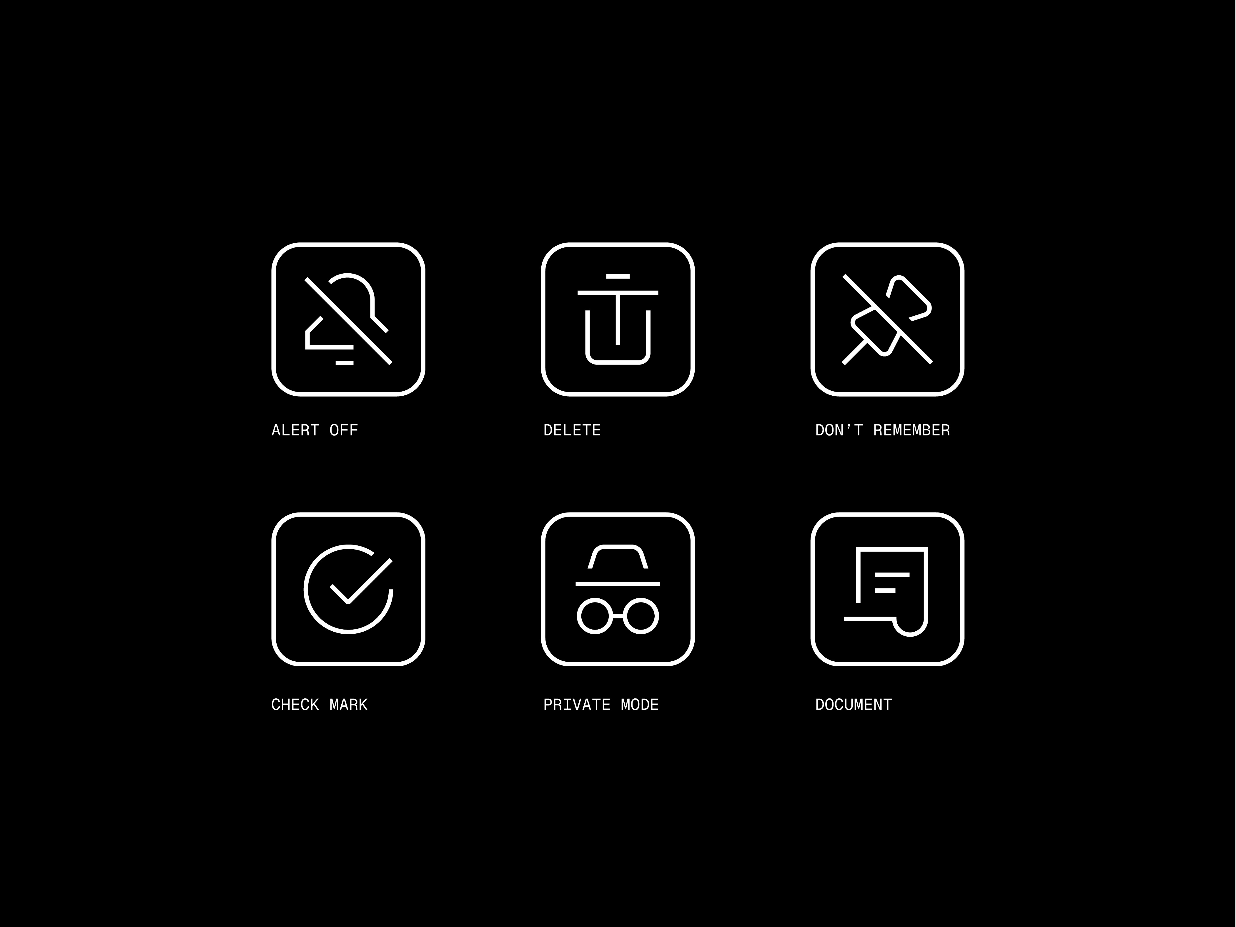 Barrier Icons | Iconography
