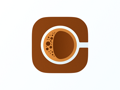 c for Coffee! brand branding c cafe coffee cup design figma icon illustration ios letter logo mark mobile saas shop startup symbol type