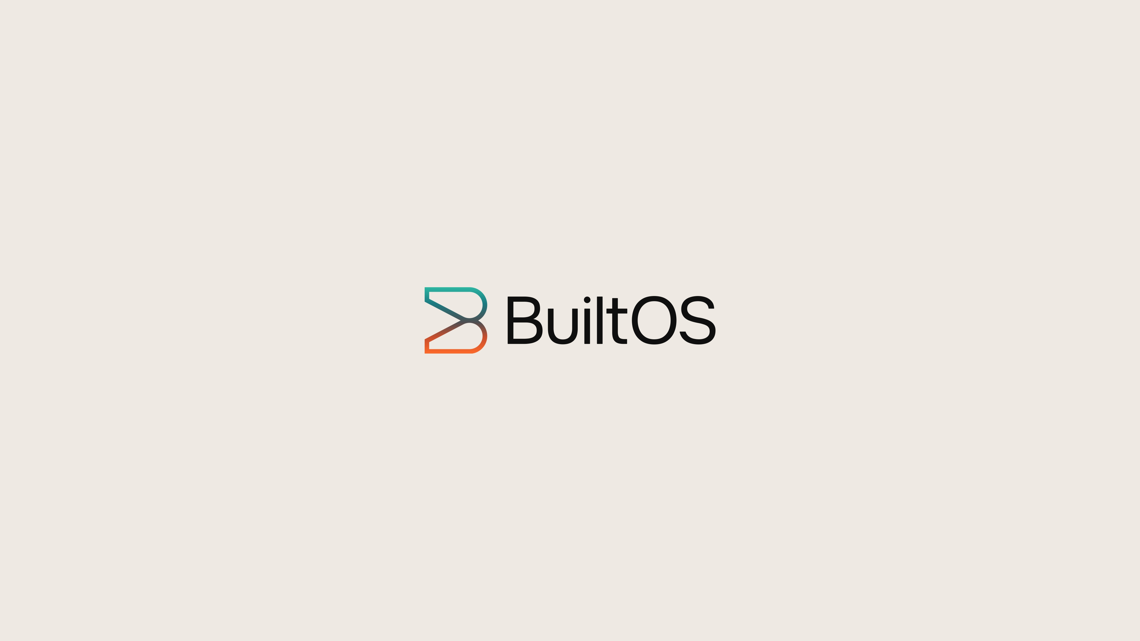 BuiltOS - Visual Identity brand identity construction branding contech continuous path digital construction engineering design geometric logo letter b logo minimal branding operational clarity surveying tech system thinking tech visual identity workflow system