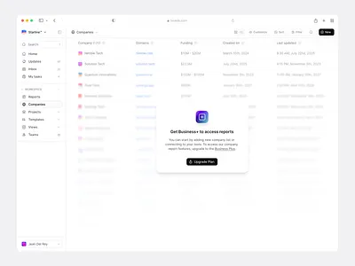 Get Upgrade app ui app ux app web empty state payment paywall ui ui design upgrade upgrading ux web app web design