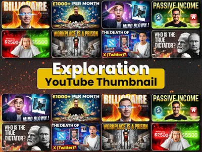 YouTube Thumbnail Design banner bannerdesign illustration instagrampostdesign logo mohuaaktermim42 post socialmediapostdesign thumbnail youtube youtubethumbnail