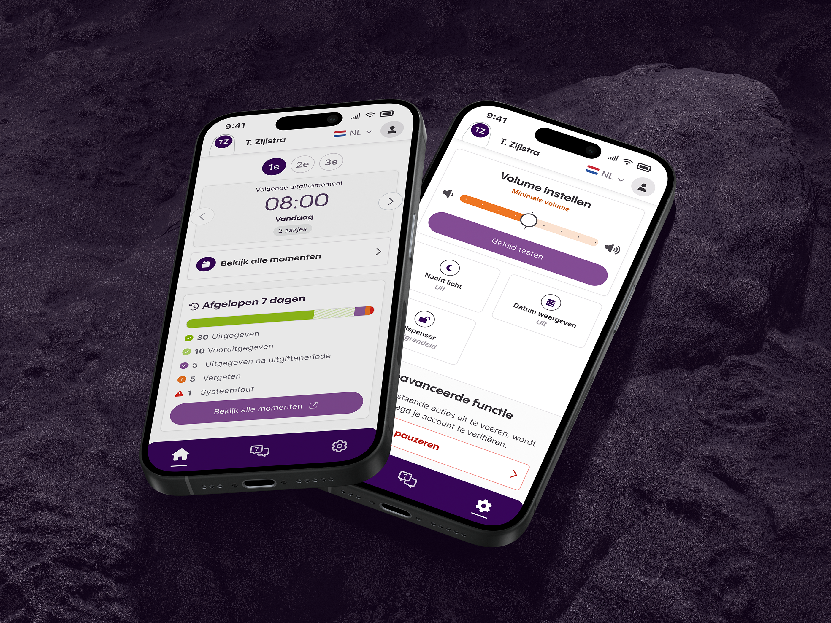 Medido — Medication Tracking Dashboard & Settings | Mobile App U