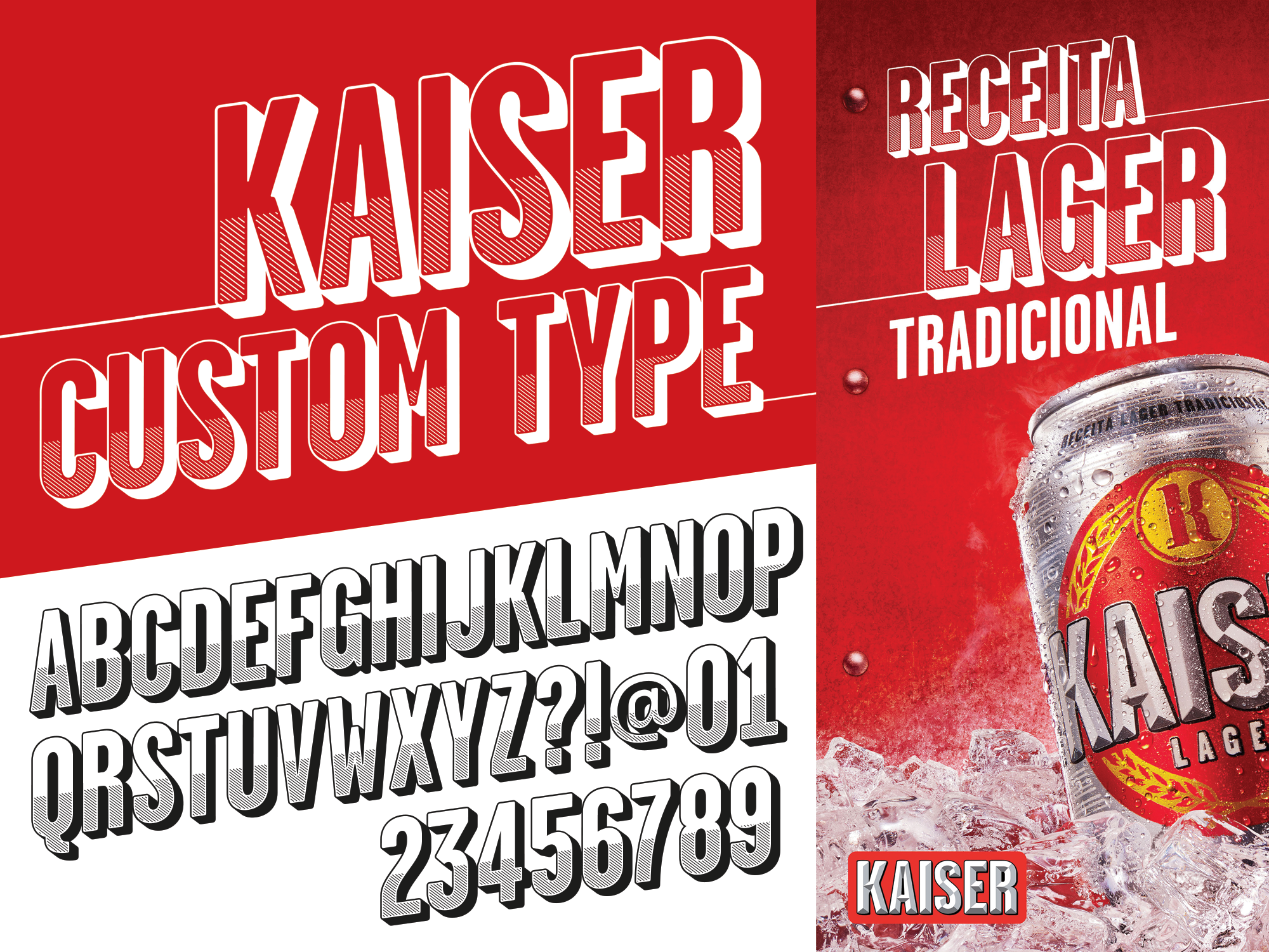 Kaiser Custom Type for National Campaign