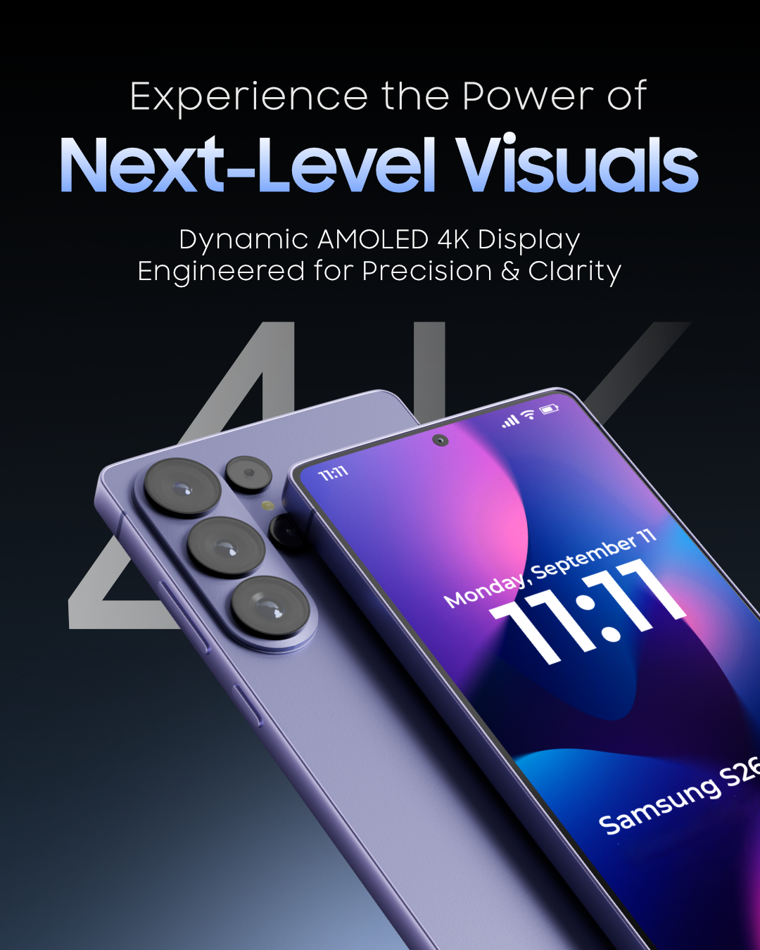 Samsung S26 Ultra – Product Advertising Mockups