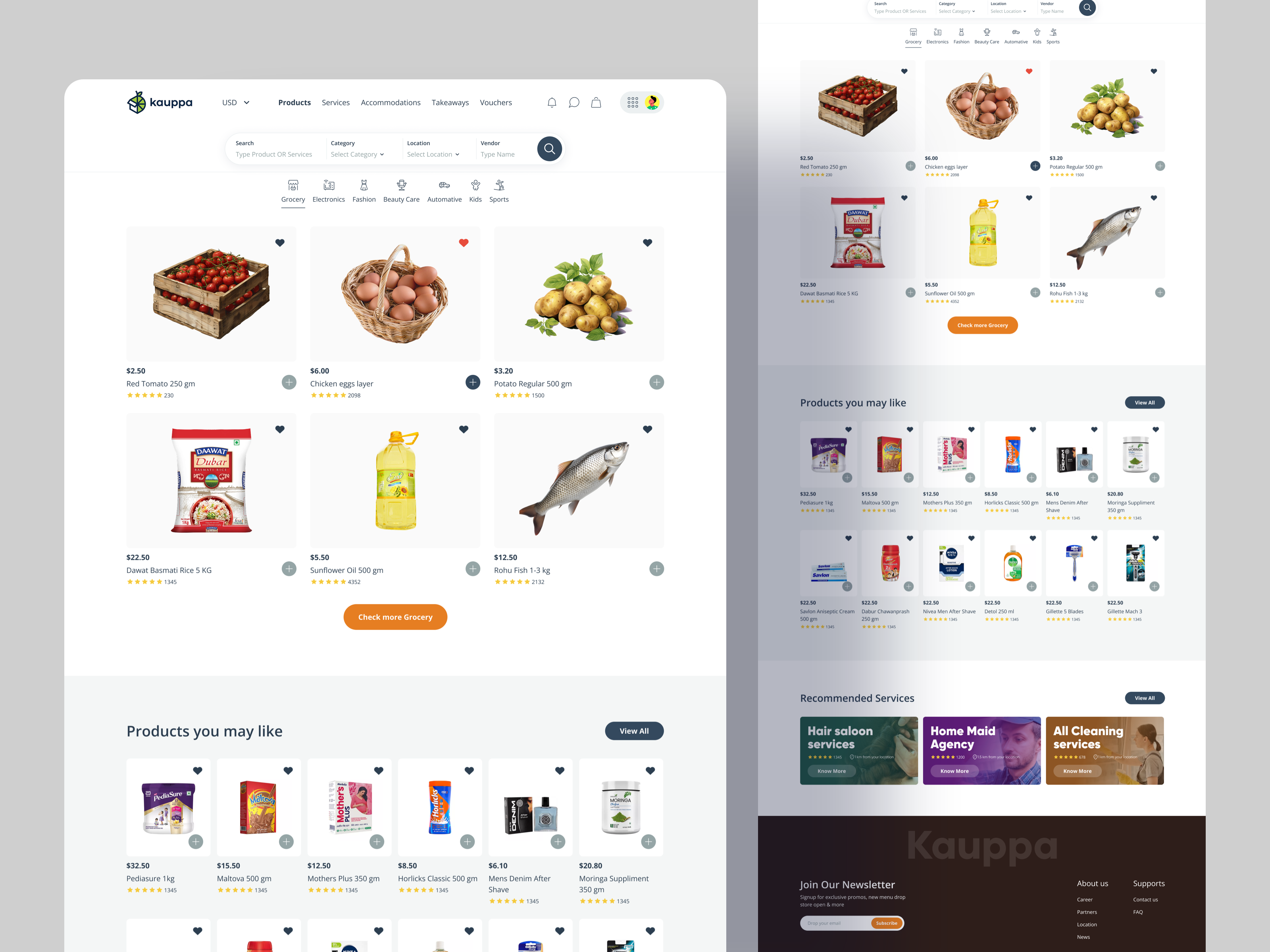 Shop Website Design