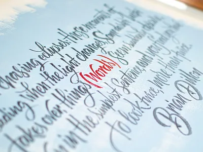 The Wall Street Journal Lettering Illustration custom lettering editorial design editorial illustration hand lettering illustration lettering lettering art newspaper newspaper illustration publishing typographic illustration typography