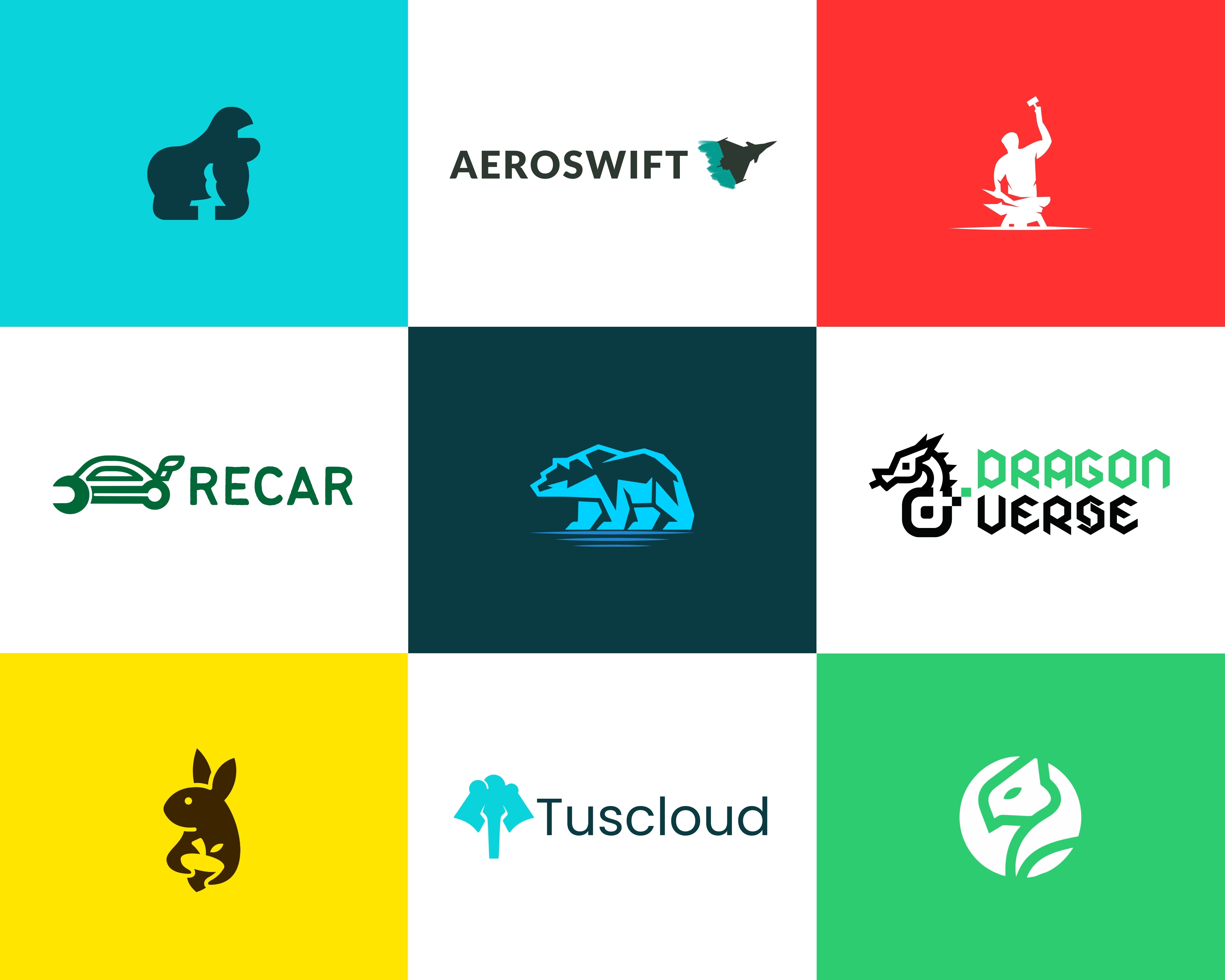 Example of Modern Logo Design Project