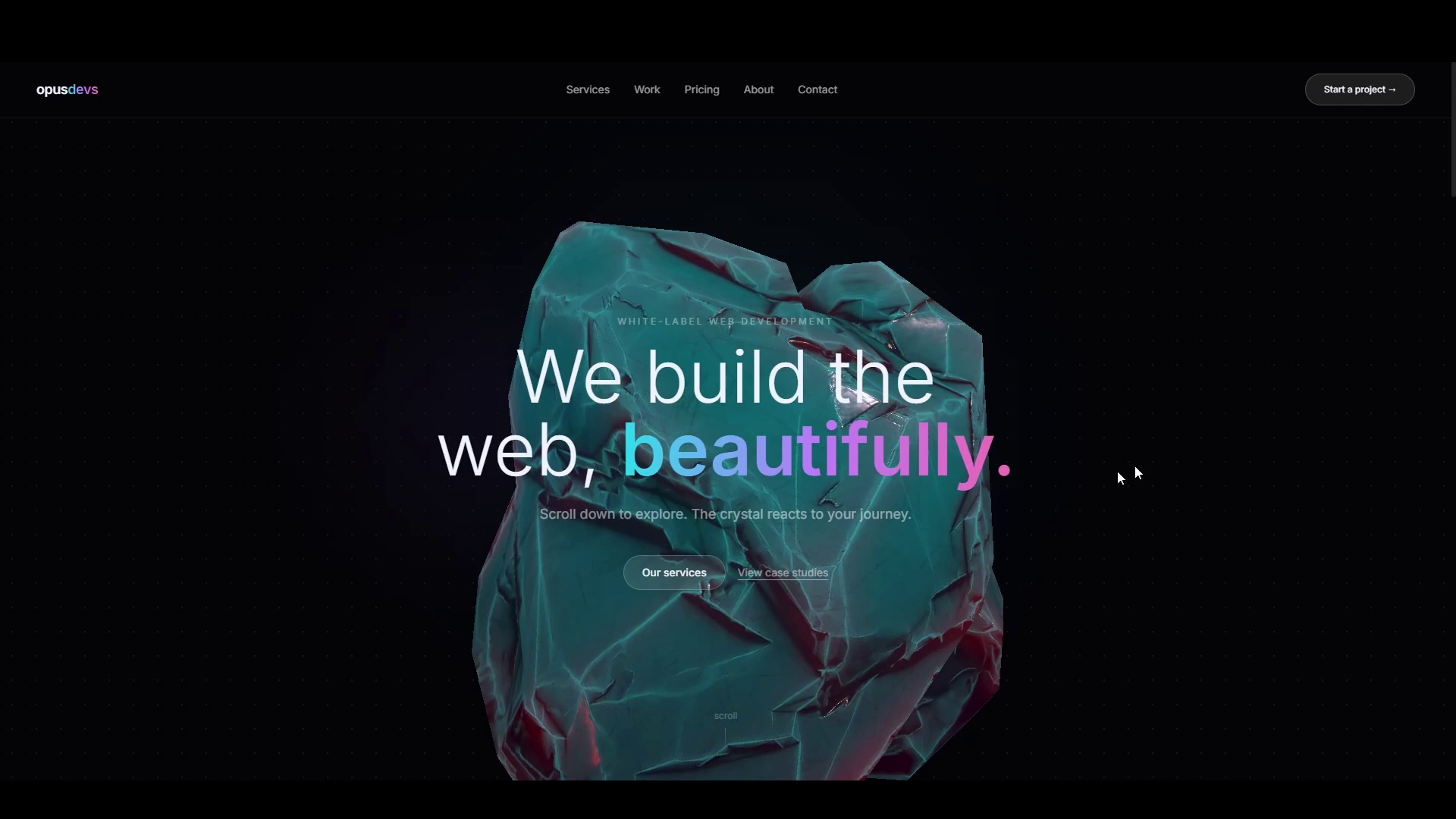 Example of Premium UI/UX + Web Development Studio