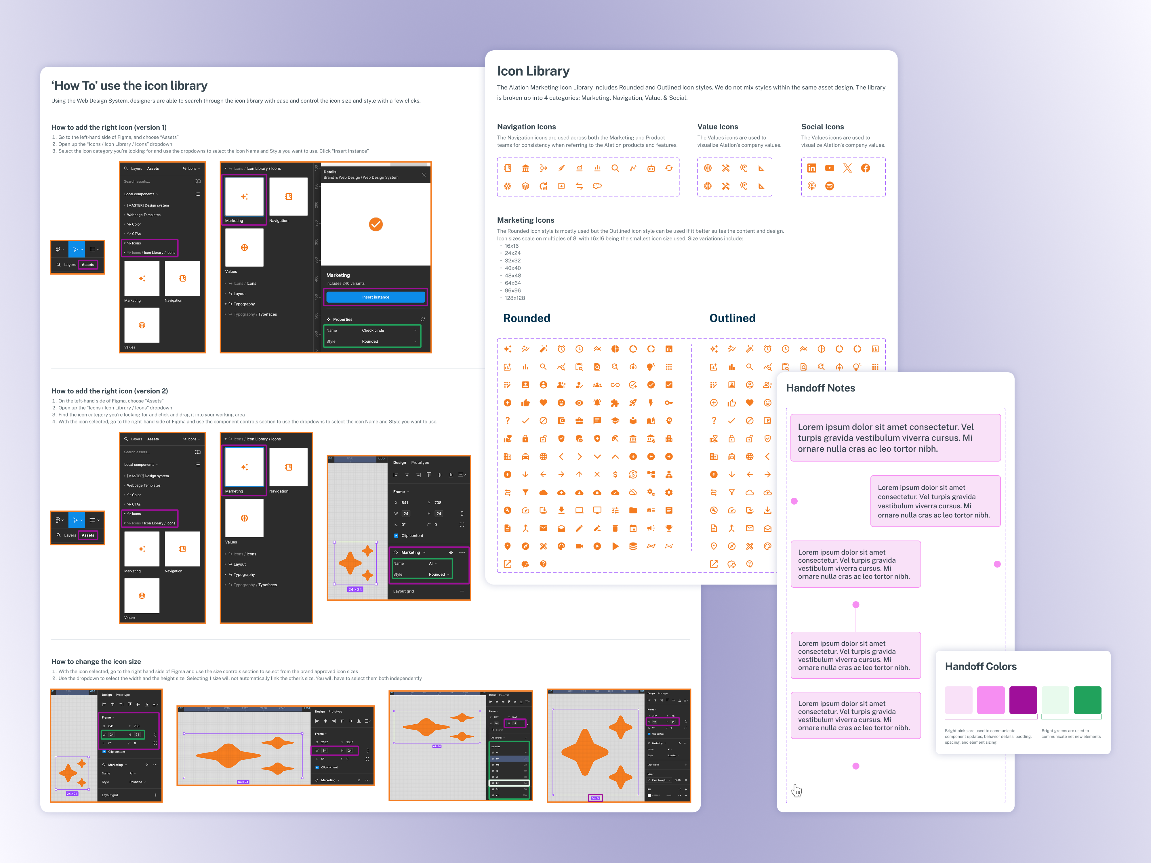 Design system work autolayout b2b saas branding design design system design templates figma design system figma tokens graphic design growth marketing saas system ui ux variables web design web design system web system webpage design system webpage template