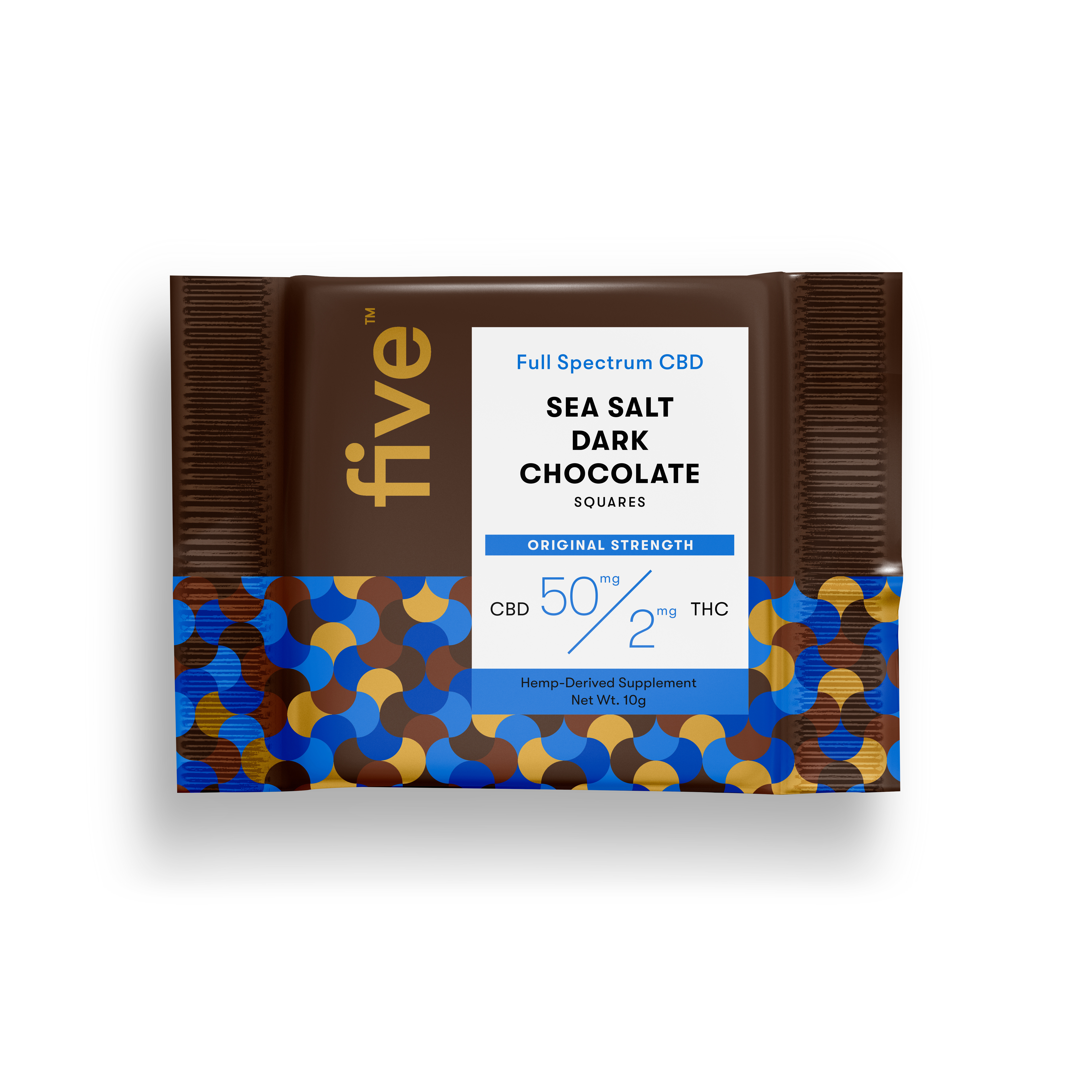 Five CBD brand design cbd chocolate packaging design