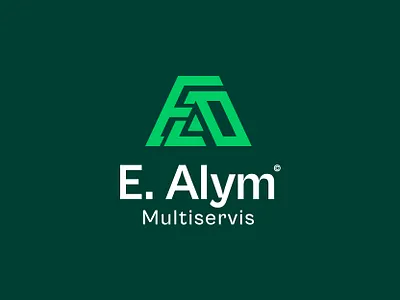 E.ALYM Multiservis branding design graphic design logo typography vector
