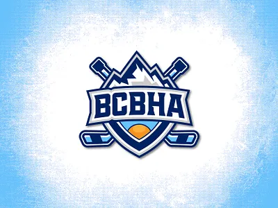Hockey Logo Design - Youth Sports Association Branding association logo athletic branding hockey branding hockey logo sports identity sports logo design team logo youth sports