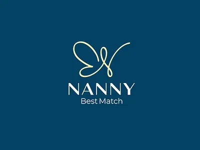 Nanny Best Match agency beauty brand brandidentity branding brandmark children company design font graphic design icon identity illustration logo logotype motion graphics typography vector