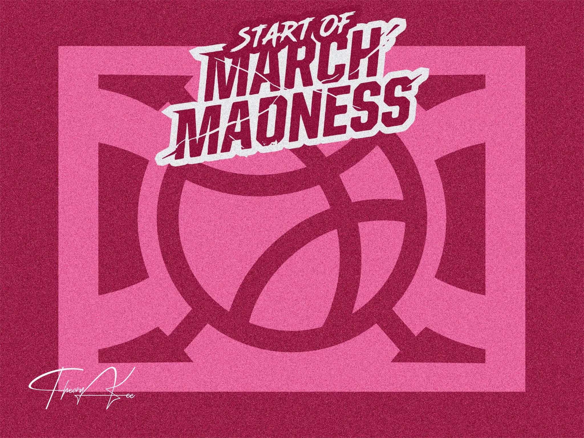 The Madness Grid branding dribbble dribbble warm up geometricdesign graphic design graphicdesign marchmadness minimalism sportsbranding theorykee vectorart visualidentity