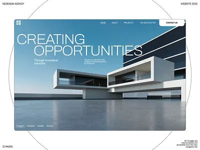 Website Design for Karyan — Architecture & Commercial Developmen animation ui