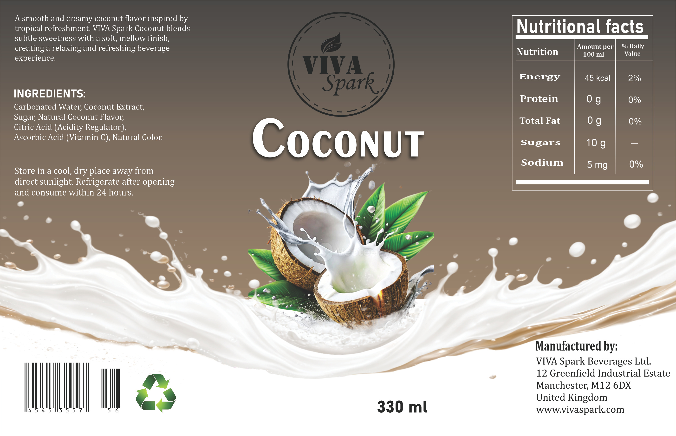 Example of Beverage Branding & Packaging Designer