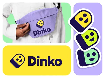 Dinko - Logo Design for a Modern Fashion Accessories Brand accessories brand brand identity branding clean design elegant logo fashion branding fashion logo logo design minimal logo modern logo premium branding scalable logo typography logo vector ready versatile branding