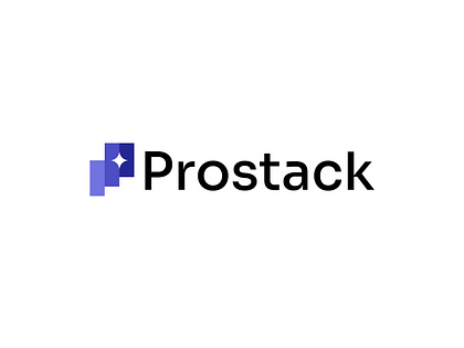 p logo with growth & spark symbol