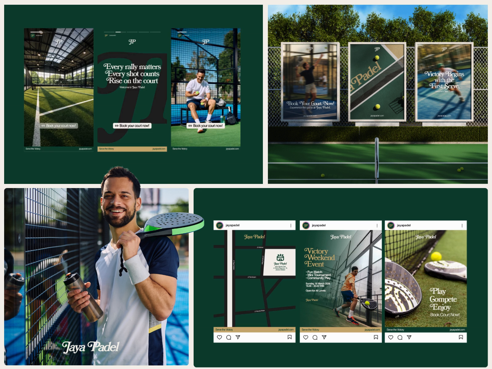 Padel Sport I Social Media Branding