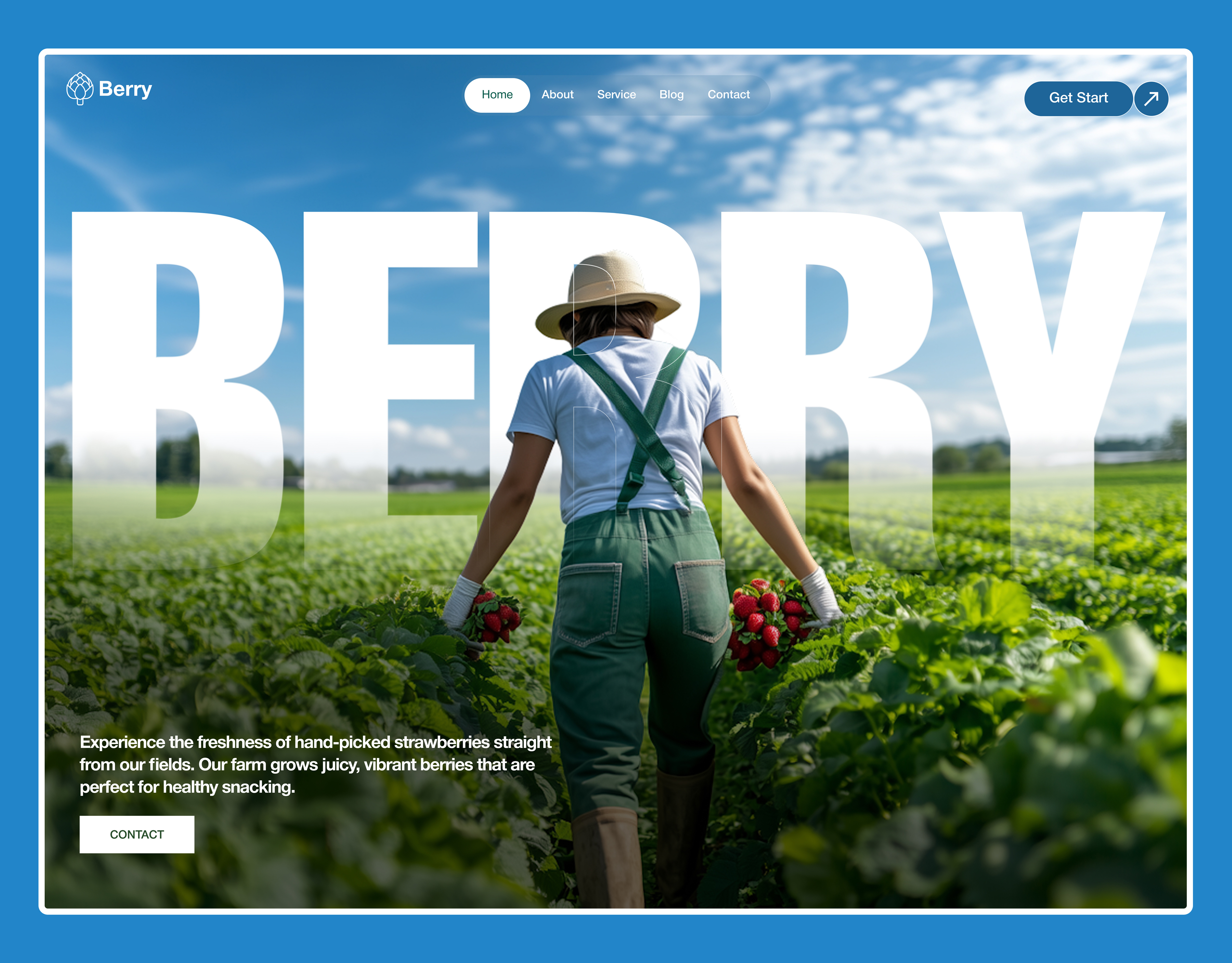 Example of High Converting Landing Page Design