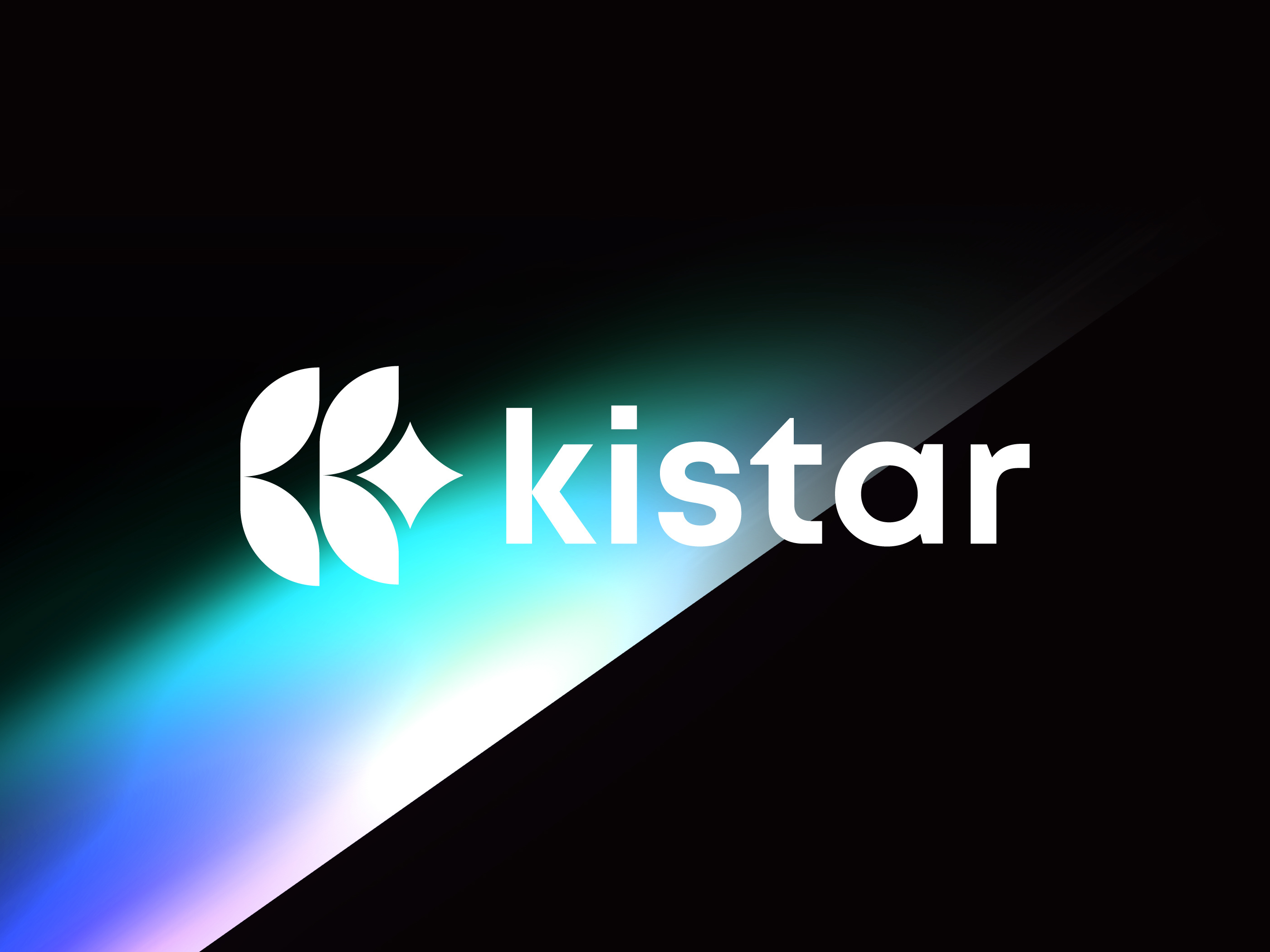 Modern Geometric timeless abstract K letter logo Lettermark