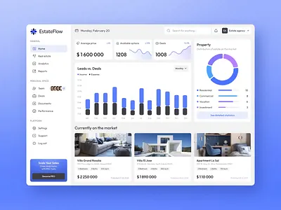 AI | AI Assistant | Real Estate Platform | WebDesign | UI Design ai ai assistant ai platform ai property ai technology animation dashboard design home listing modern design product design property listing property management real estate real estate analytics real estate investing responsive design smart real estate ui ux web design web interface design