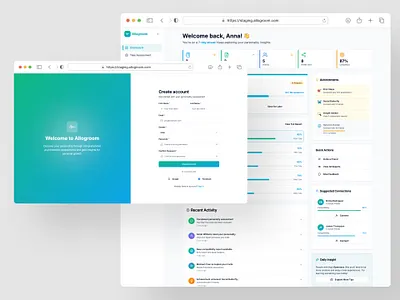 AI‑Powered Assessment Platforms & Insight Dashboards ai dashboard ai platform ai ux app interface assessment software automation case study clean ui dashboard ui feedback system mobile app mobile ux modern dashboard onboarding product design product mockup saas saas development ux design web app