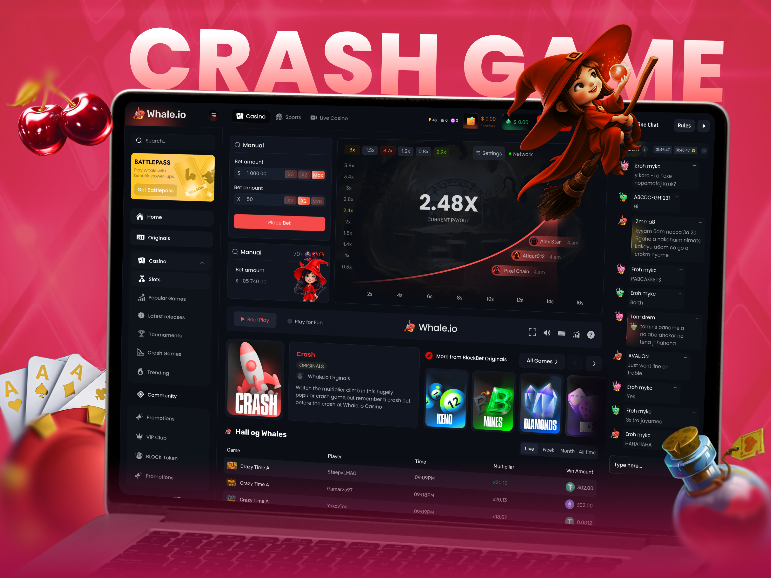 🚀Crash Game Dashboard - High Flyer Concept casino app casino bannet casino dashboard casino design casino interface casino mobile casino template casino ui crash game crash games game design game interface game ui gaming dashboard live betting live casino mobile games online casino web casino web gambling