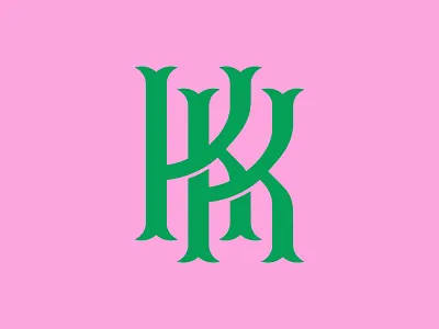 KK icon kk letter lettering lettermark logo mark monogram type typedesign typography
