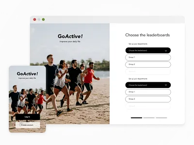 Mobile app design for physical activity | Health and Wellness appdesign ux design uxdesigner