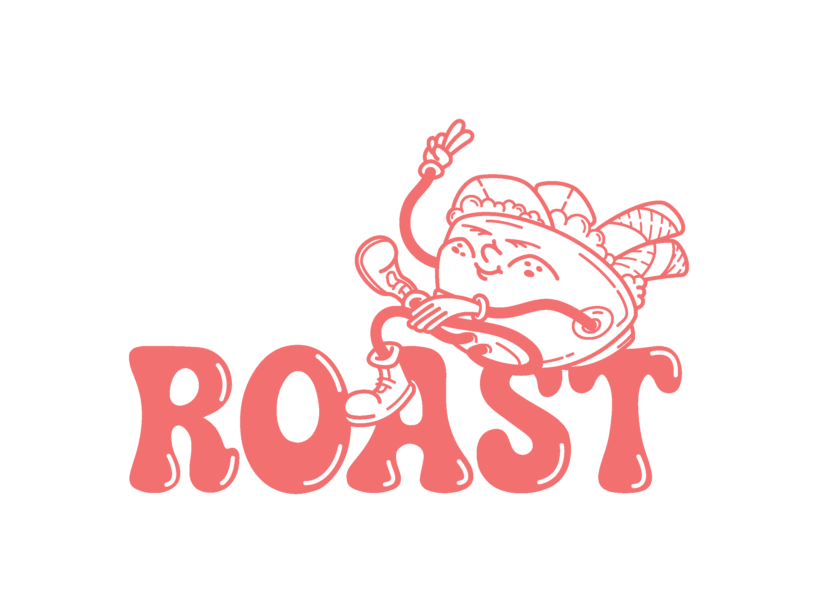 Mascot for Roast coffee shop cafe logo ch character coffee coffee shop cup drink illustration logo mascot retro