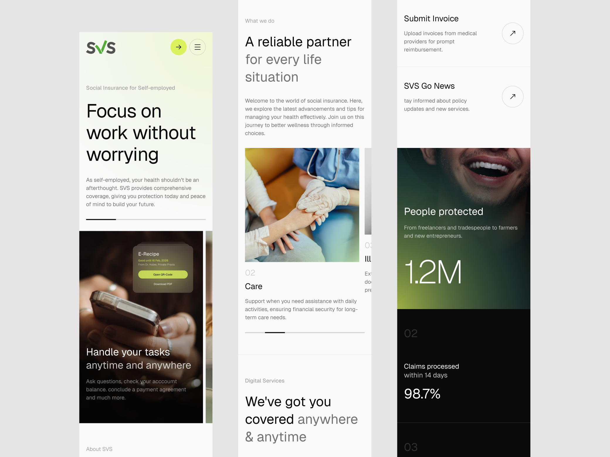 SVS — Mobile Web Design