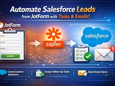Automated Lead Creation & Task Assignment with Zapier zapier zapier automation zapier expert zapier experts zapier integration