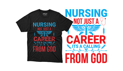 Nurse t shirt animation custom graphic design illustration nurse tshirt typography