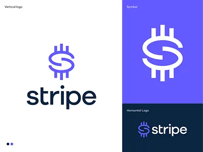 Stripe Logo Redesign apis branding dollar exchange fintech logo logodesign logodesigner mark minimal modern payments platform s saas scale seamless startup symbol y combinator